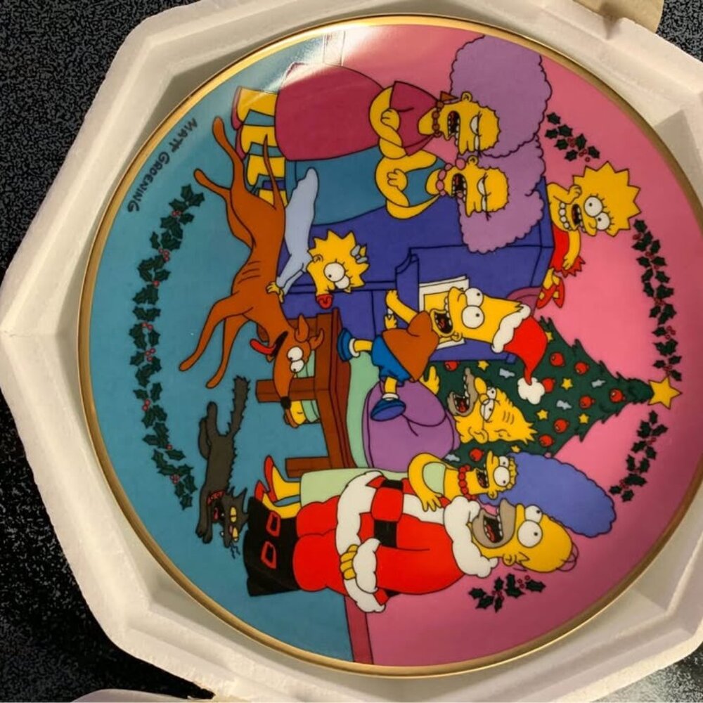 The Simpsons Plate